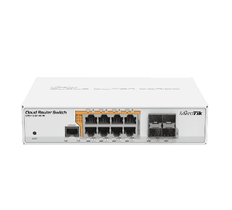 Настройка MikroTik CRS112-8P-4S-IN