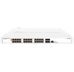 Настройка MikroTik CRS328-24P-4S+RM