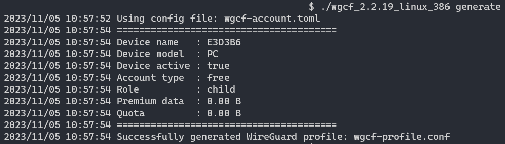 Cloudflare Warp в MikroTik, создать Cloudflare Warp account