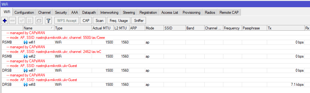 Гостевой Wi-Fi CAPsMAN в сети MikroTik AX, подключение точки доступа