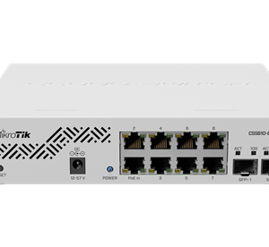 Настройка MikroTik CSS610-8G-2S+IN