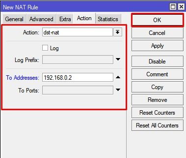 Настройка MikroTik hAP ac2, port forwarding