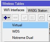 Настройка MikroTik Hotspot, создание виртуального wlan