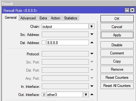 Настройка отправки email в MikroTik, когда не работает Netwatch