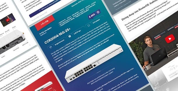 Новости MikroTik Newsletter сентябрь 2021