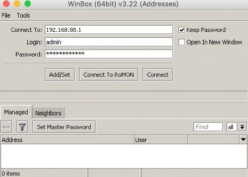 Winbox on Ubuntu 18.04 Desktop