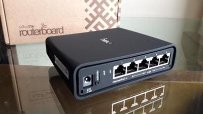 Установка и настройка MikroTik для интернет магазина, роутер MikroTik hAP ac2